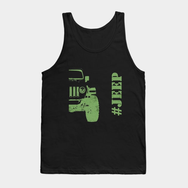 Jeep off road design Tank Top by WOS